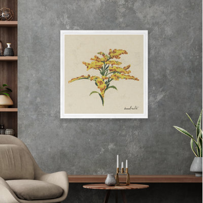 Goldenrod - Picture Frame Print -  TK Home, CM113-40x40-w
