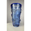 Vase en verre soufflé à la main Blue Mayera