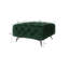 Footstool Bixby Chesterfield with button stitching and Silver Metal Feet-1985520033