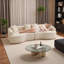 Canapé modulaire à compression de 106 po, courbé sans os, haute densité, canapé-lit en chenille-809059516