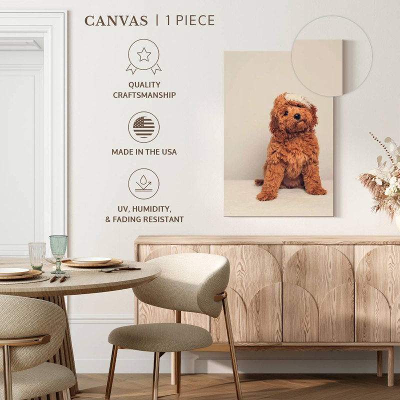 Cockapoo Puppy, 36" H x 24" W