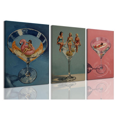 3 Piece Wrapped Canvas Print
