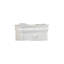Table de chevet blanche 3 tiroirs