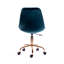 Blue Elephant Velvet Task Chair-497543418