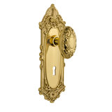 Victorian Plate with Victorian Door Knob