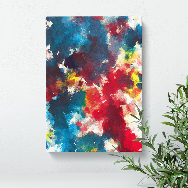 Blast Of Life - Painting, Wrapped Canvas, 50cm H x 35cm W x 3cm D, No Matte