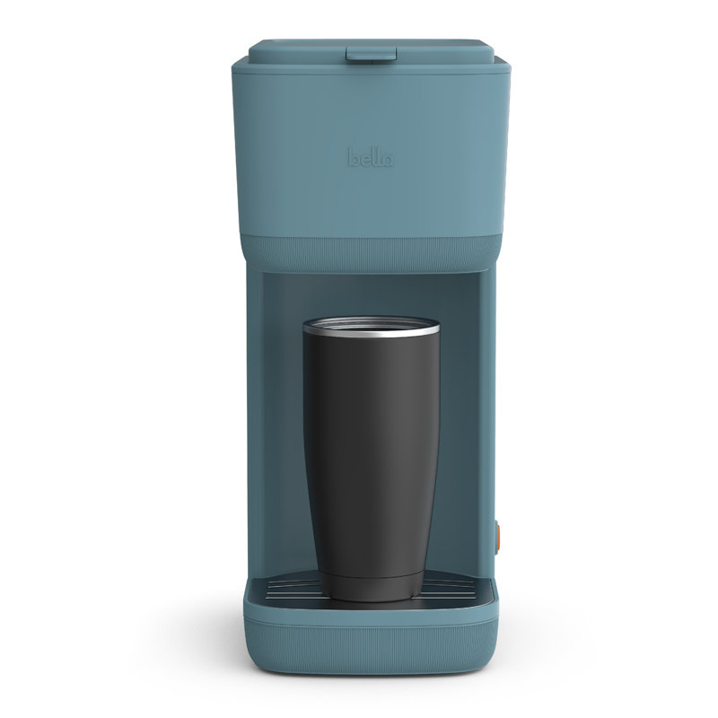 Bella Single-Serve Coffee Maker, Seaglass