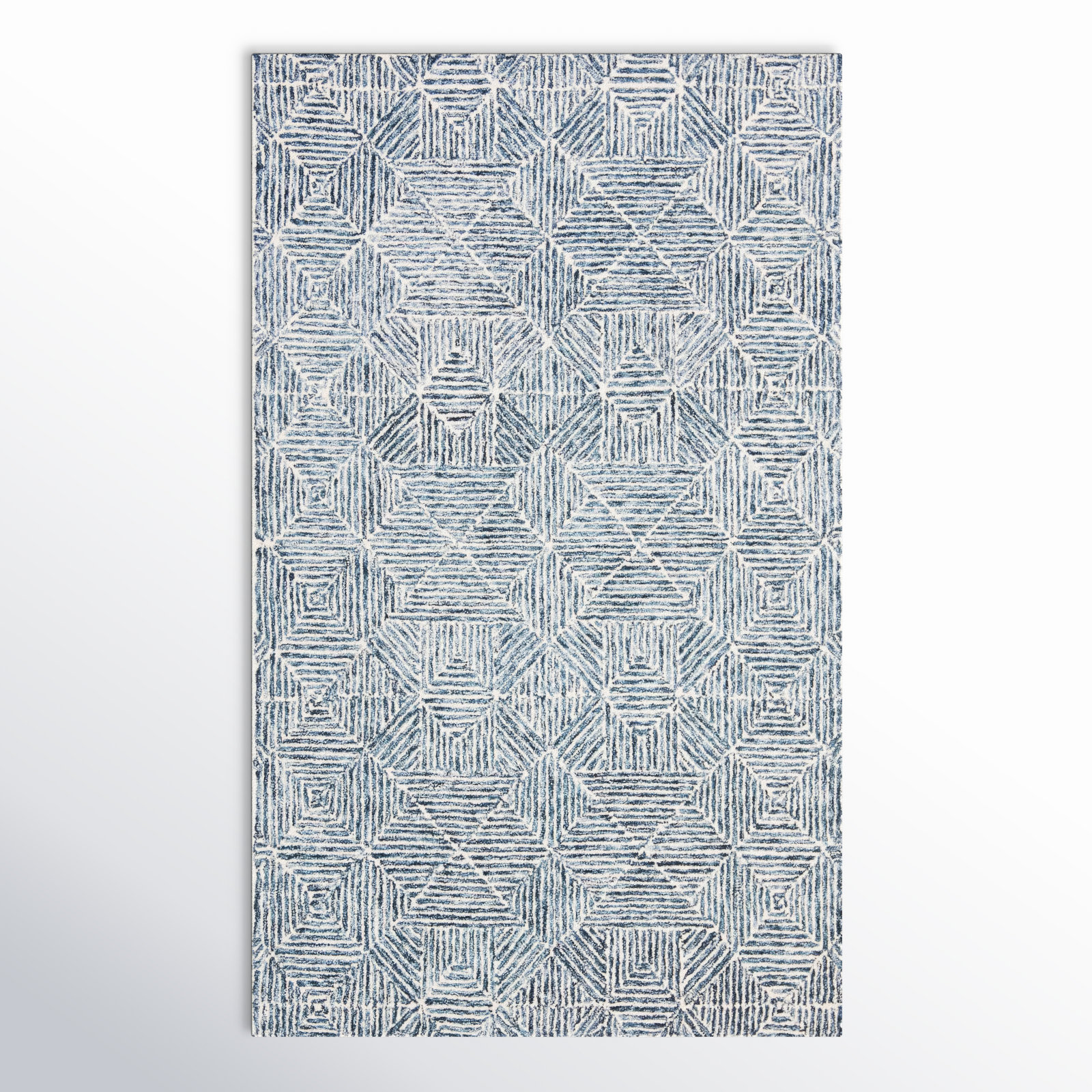 Linsly Handmade Rug, Rectangle 2'3" x 4'