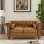 Causeuse en simili cuir 57,5 po Jhosep-145727093