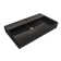 BOCCHI Milano 18.3'' Fireclay Rectangular Bathroom Sink with Overflow