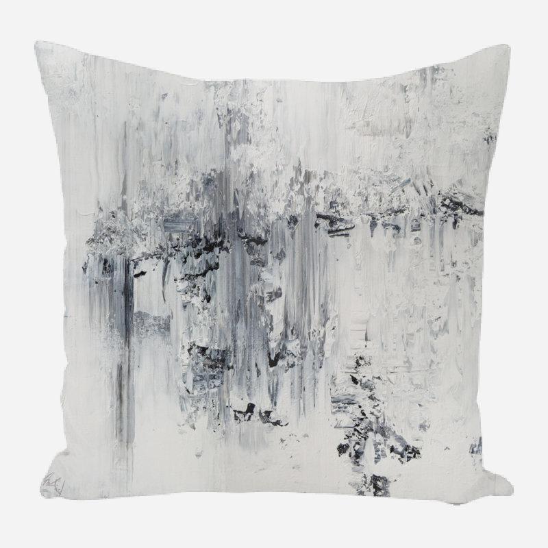 Linen Square Pillow Cover & Insert, 17" x 17"