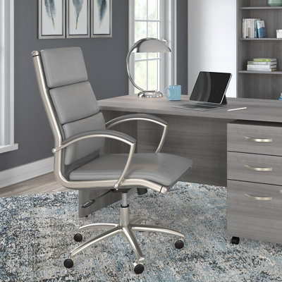 Bush Business Furniture Studio C High Back Leather Executive Office Chair by Bush Business Furniture