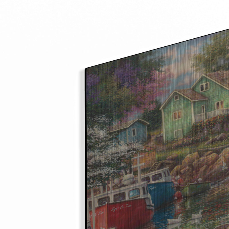 «Quiet Cove» par Chuck Pinson, H 24 po x l 36 po
