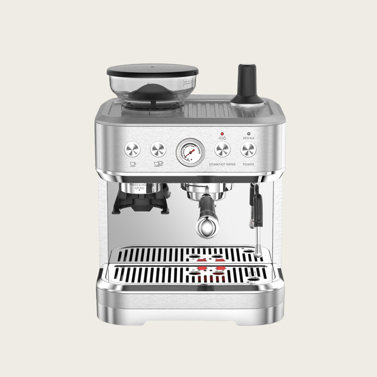 Spresso Machine With Grinder And Milk Frother
