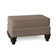 Carrado Leather Ottoman