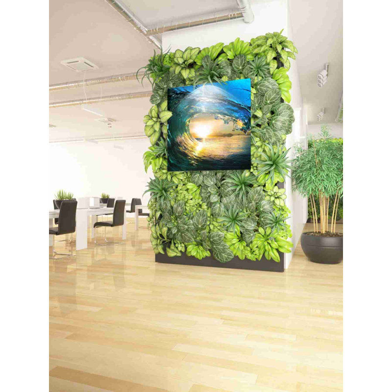 «The Langage of Waves», art mural sur toile, H 37 po x l 37 po x P 1,5 po