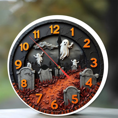 Horloge d'Halloween