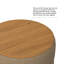 Repose-pieds avec rangement Homepop-100811348