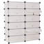 12 Pair Flip Down Shoe Storage