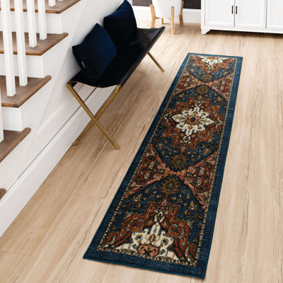 Mohawk Home Aeolus Tufted Nylon Rust Area Rug