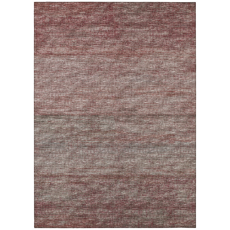 Tapis intérieur / extérieur en polyester tissé à la machine Berenda, Rectangle de 10 pi x 14 pi