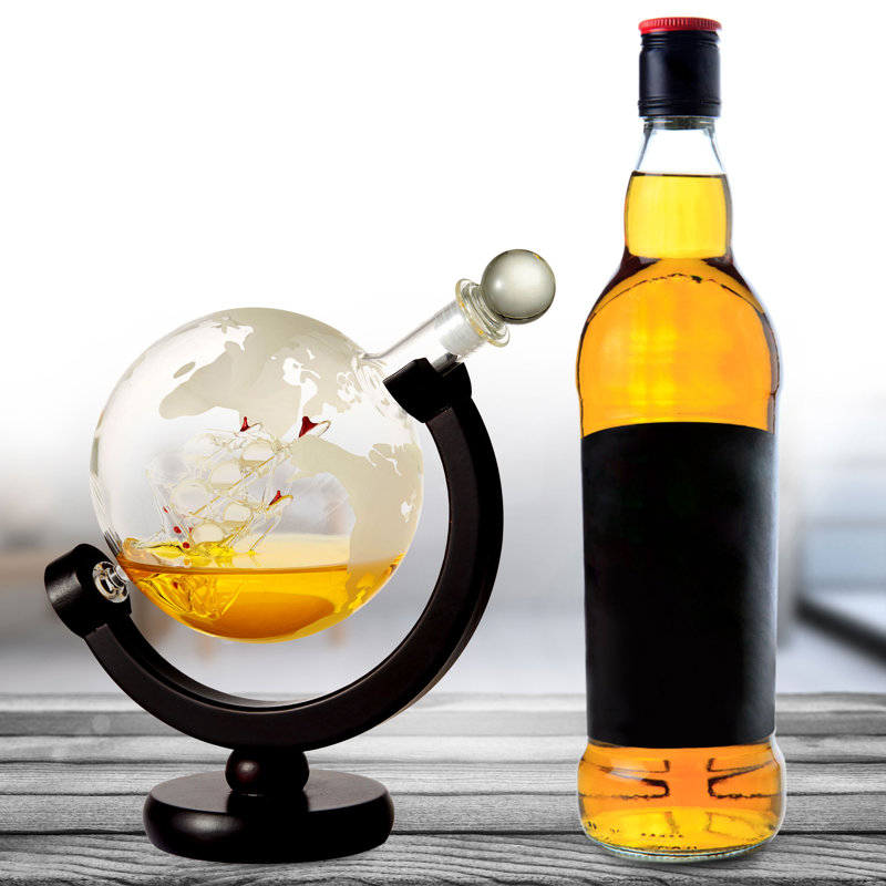 Globe  Whiskey Decanter