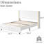 Ensemble de lit 3 pièces en cuir PU ou en velours et table de chevet DEL-233360754-233360766