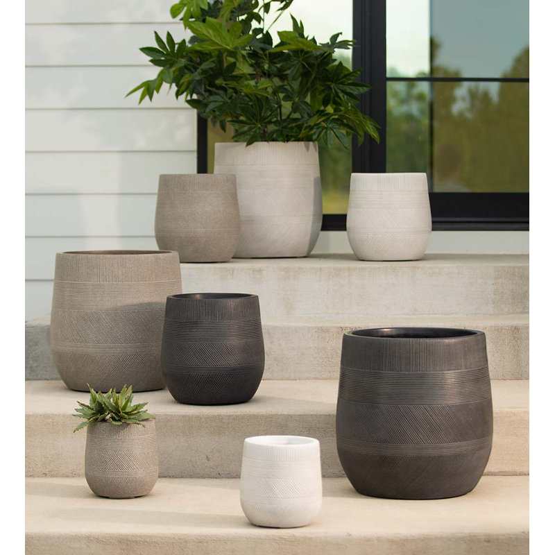 Ensemble de pots à fleurs 3 pièces Carbrey