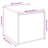 vidaXL Box Drawer Desk Organizer Tool Box Storage Tool Chest Engineered Wood-1926861718