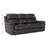 Fabric Power Reclining Sofa with Drop Down Table USB Button and Wireless Charger-1759006052