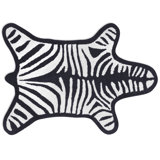 Zebra Bath Mat
