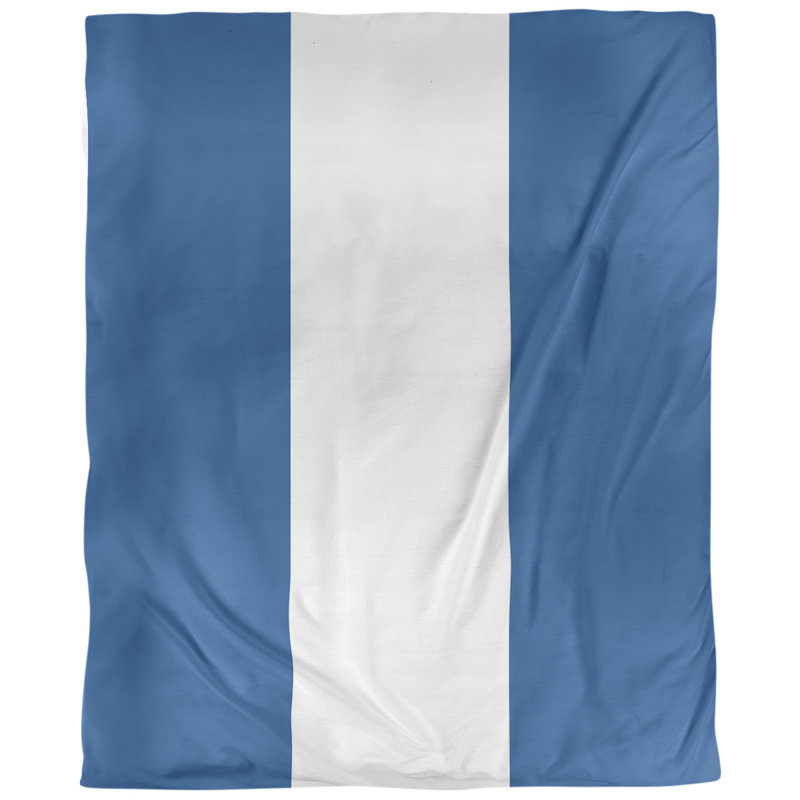 Tissu de baseball toronto, Bleu / Blanc, H 36 po x l 58 po x P 1 po, Faux lin