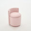 Fauteuil d'appoint pivotant en velours-134288066