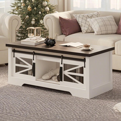 Table basse de 47 po Farmhouse