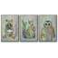Fantastic Florals Owl 3 pièces-91416480-91416482