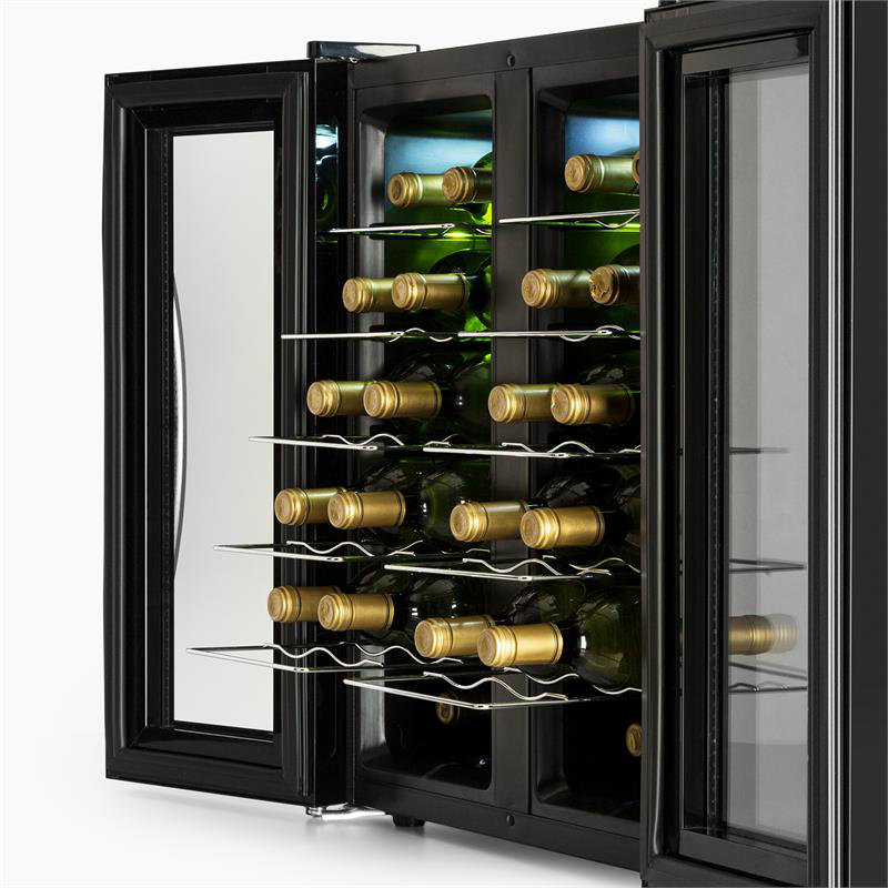 Klarstein Dual Zone 52cm Freestanding 24 Bottle