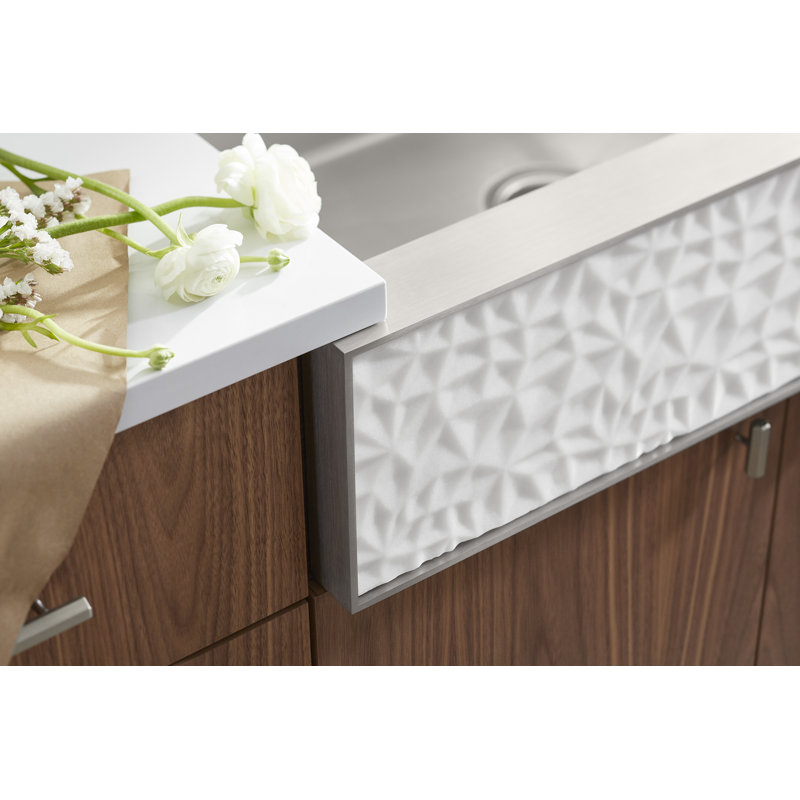 Tailor 35.5" L x 21.25" W Farmhouse Kitchen Sink