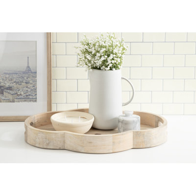 Rustic Wooden Rectangle Serving Tray