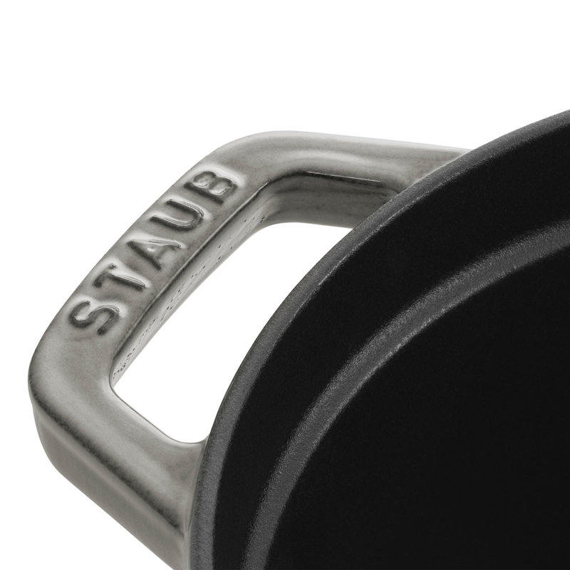 Cocotte ovale en fonte Staub, Graphite, 5,75 pte