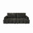 90.2" Full Size Convertible Tufted Sleeper Sofa With Hidden Storage For Living Room-1613101868