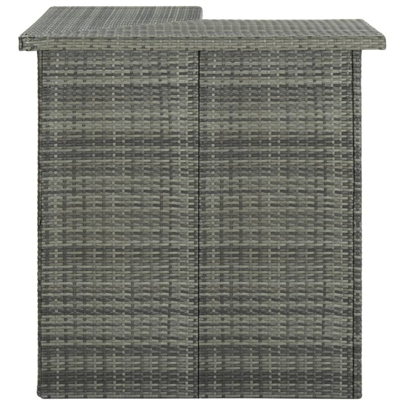 Table de bar Schubert, Gris