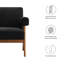 Fauteuil de 27,5 po Modway Lyra-93235943