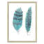 «Feathers in Turquoise II», art encadré-47566105-47566109