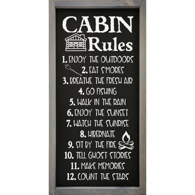 " Cabin Rules "