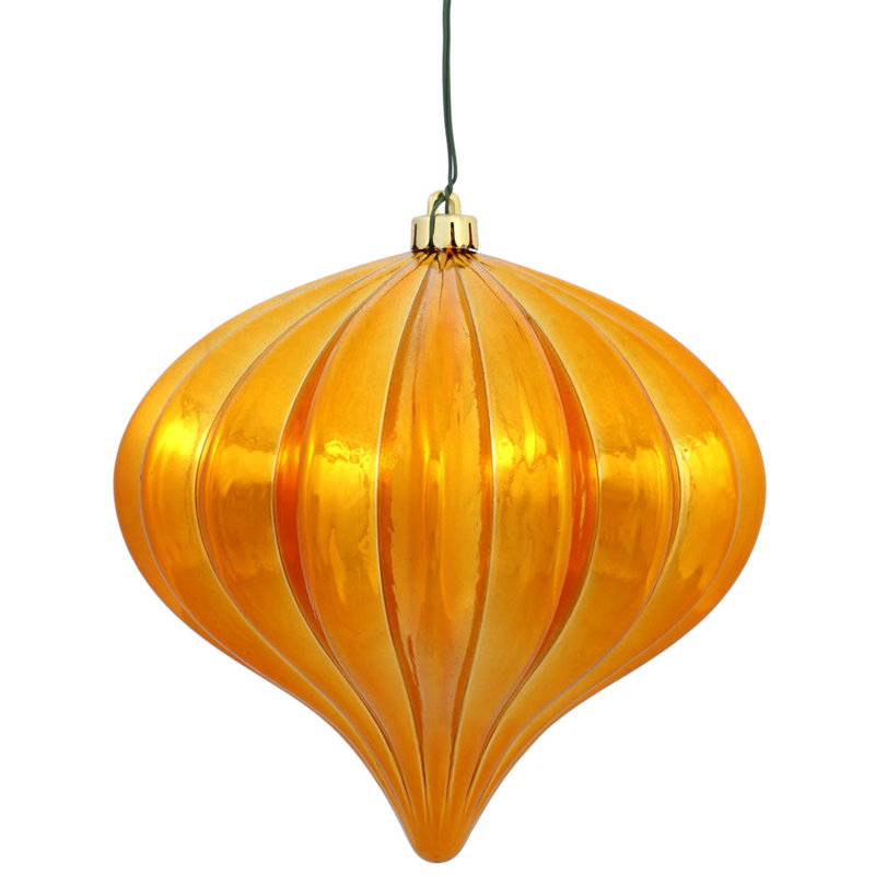 Ornement de Noël 5,7 po UV, Or antique