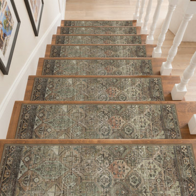 Tapis d'escalier antidérapants pour l'intérieur
