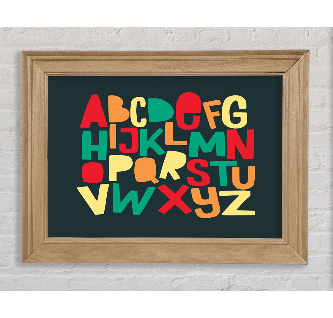 Das Alphabet Modern - Drucken