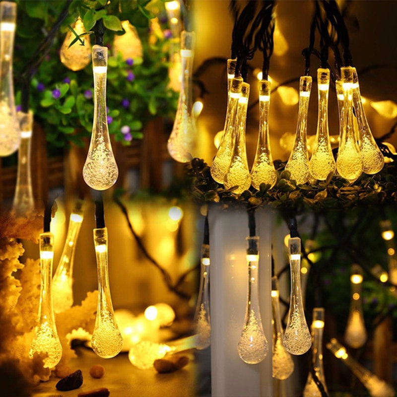 Outdoor 50 - Bulb 30'' Solar Powered LED Novelty String Light