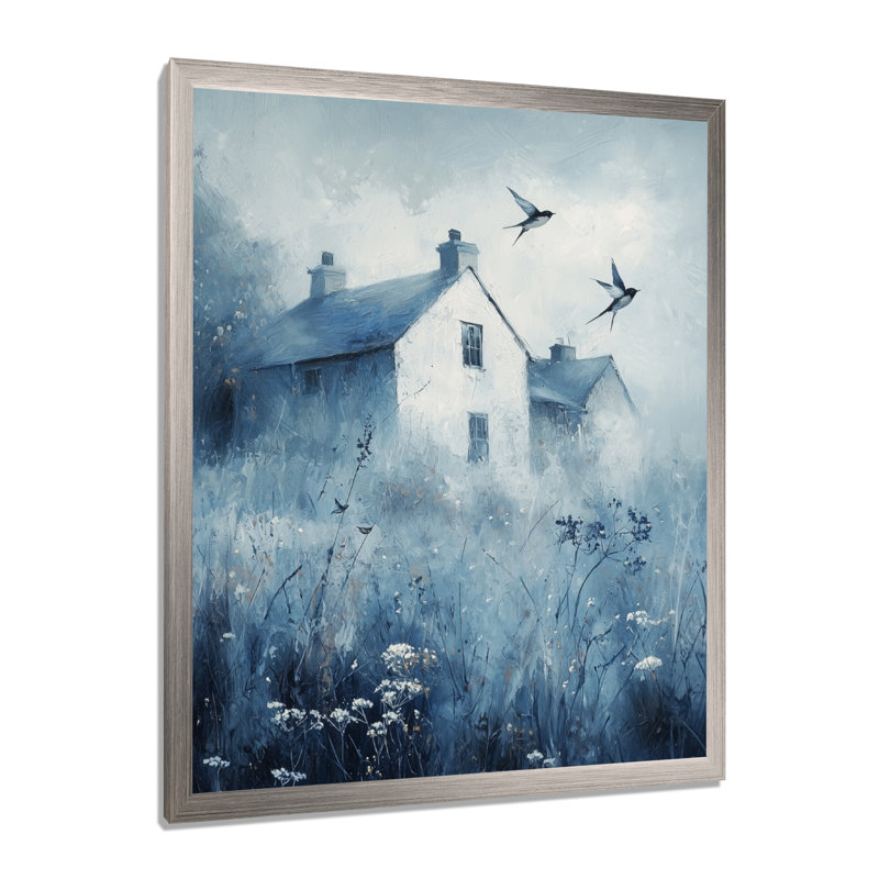Eckenrode - Animals Wall Art Living Room, H 20 po x l 12 po, Reproduction encadrée d'une seule photo, Argent argent