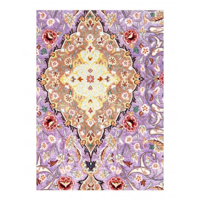 Isfahan Oriental Area Rug in Ivory